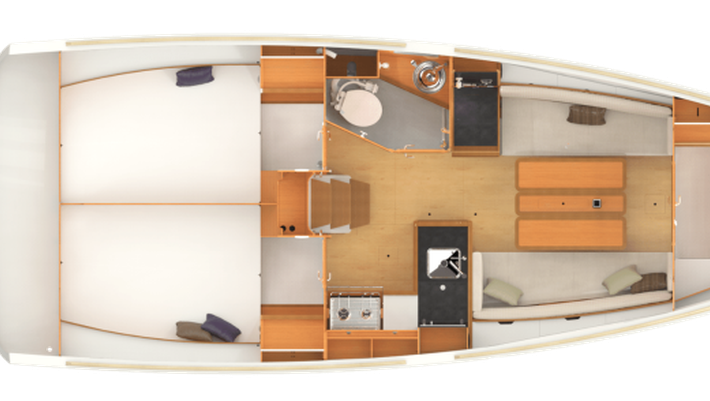 Alquiler Veleros Jeanneau Sun Odyssey 349 en Mallorca