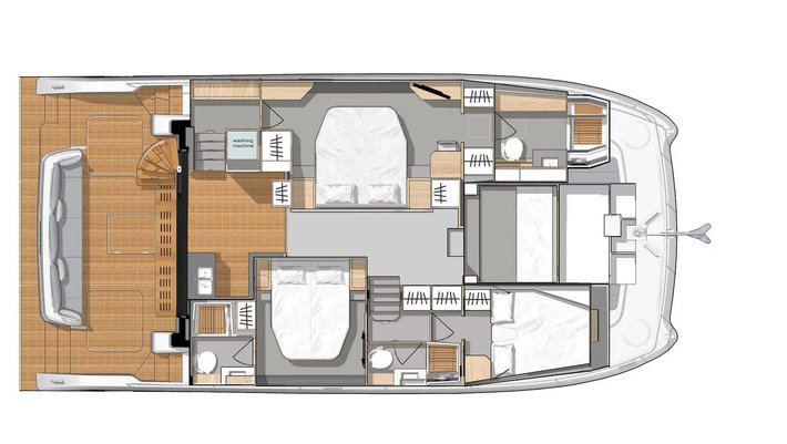 Alquiler Catamaranes Fountaine Pajot Motor MY 6 en Mallorca