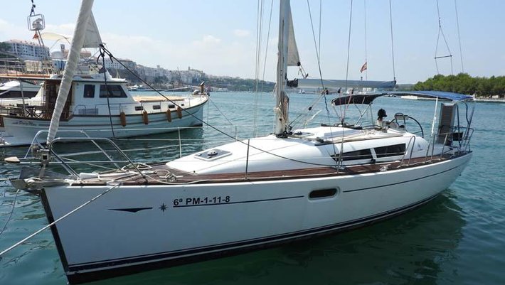 Alquiler Veleros Jeanneau Sun Odyssey 36i en Menorca
