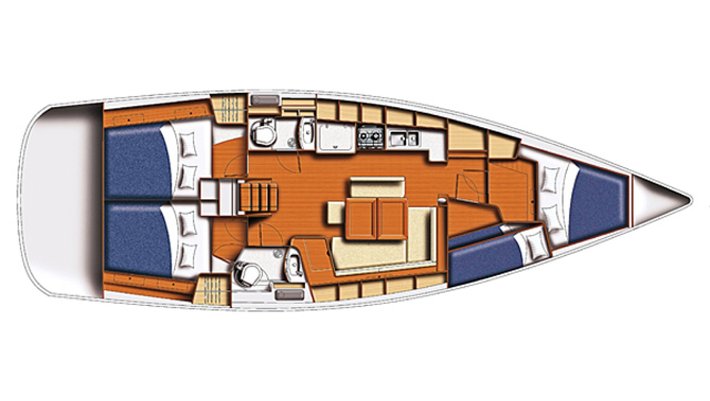 Alquiler Veleros Bénéteau Oceanis 43 en Mallorca