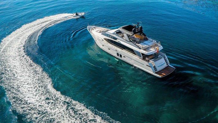 San Lorenzo 78´ Motor Yacht charter in Mallorca