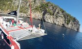 Catamaran 17 mts. Group charter in Mallorca