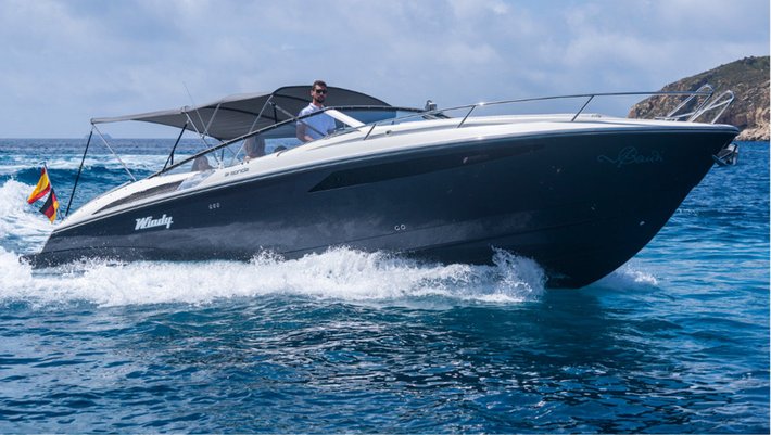 Alquiler Yates a motor Windy 31 Zonda en Mallorca