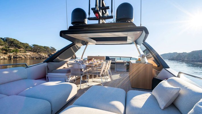 San Lorenzo 78´ Motor Yacht charter in Mallorca