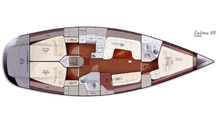 Alquiler Veleros Salona 41 en Mallorca