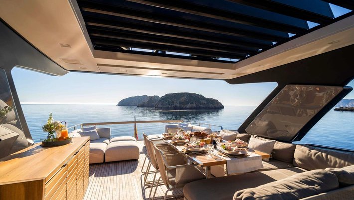San Lorenzo 78´ Motor Yacht charter in Mallorca