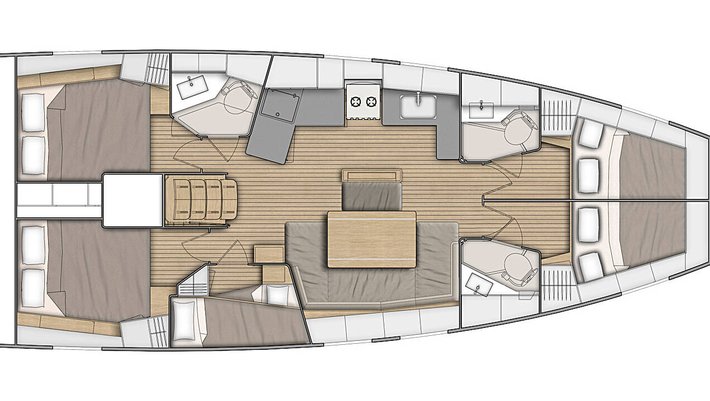 Alquiler Veleros Bénéteau Oceanis 46.1 en Mallorca