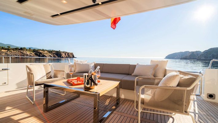 San Lorenzo 78´ Motor Yacht charter in Mallorca